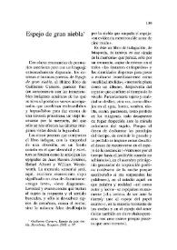 Espejo de gran niebla / Marta Beatriz Ferrari | Biblioteca Virtual Miguel de Cervantes