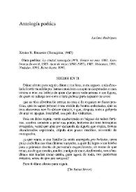 Antología poética / Luciano Rodríguez | Biblioteca Virtual Miguel de Cervantes