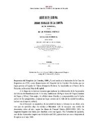 Imprenta del Hospicio (A Coruña, 1849 - ¿?) [Semblanza] | Biblioteca Virtual Miguel de Cervantes
