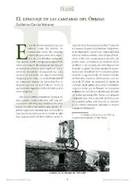 El lenguaje de las campanas del Órbigo / Guillermo Carrizo Valcarce | Biblioteca Virtual Miguel de Cervantes
