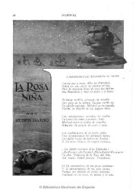 La rosa niña / por Rubén Darío | Biblioteca Virtual Miguel de Cervantes
