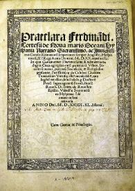 Praeclara Ferdinādi Cortesii De noua maris oceani Hyspania narratio : sacratissimo ac inuictissimo Carolo Romanorũ imperatori semper Augusto, hyspaniarũ &c. regi, anno domini M.D.XX. transmissa : in qua continentur plurima scitu, & admiratione digna circa egregias earũ p[ro]uintiarũ urbes, incolarum mores, puerorũ sacrificia, & religiosas personas, potissimũq[ue] de celebri ciuitate Temixtitan variisq[ue] illi[us] mirabilib[us], qu[a]e legẽtẽ mirifice delectabũt ó, Praeclara Ferdinandi Cortesii de nova maris oceani Hyspania narratio sacratissimo, ac invictissimo Carolo Romanorum Imperatori semper Augusto, Hyspaniarum &c. Regi anno Domini M.D.XX. transmissa  / p[er] doctorẽ Petrũ Saguorgnanũ ... ex hyspano idiomate in latinũ versa  | Biblioteca Virtual Miguel de Cervantes