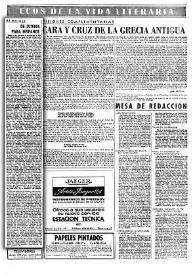 De interés para hispanos / M. | Biblioteca Virtual Miguel de Cervantes