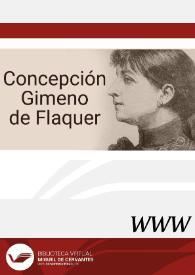 Concepción Gimeno de Flaquer / directora M.ª de los Ángeles Ayala Aracil