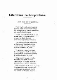 Literatura contemporánea. Las alas de la gaviota / Alberto L. Argüello | Biblioteca Virtual Miguel de Cervantes