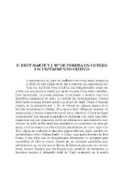 F. Bret Harte y J. M.ª de Pereda en cotejo: un experimento crítico / Laureano Bonet | Biblioteca Virtual Miguel de Cervantes