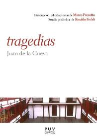 Prólogo a las "Tragedias" de Juan de la Cueva / Joan Oleza | Biblioteca Virtual Miguel de Cervantes