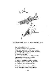 Poema mental bajo el paraíso de Tapies / Carlos Edmundo de Ory | Biblioteca Virtual Miguel de Cervantes