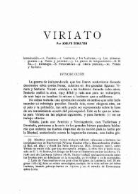 Viriato / Adolfo Schulten | Biblioteca Virtual Miguel de Cervantes