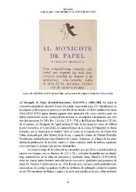 Al Monigote de Papel (Madrid-Barcelona, 1942-1957 y 1980-1984) [Semblanza] / Josep Mengual Català | Biblioteca Virtual Miguel de Cervantes