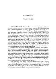 El otro Einstein / P. Laín Entralgo | Biblioteca Virtual Miguel de Cervantes
