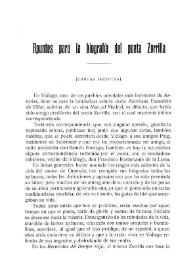 Apuntes para la biografía del poeta Zorrilla. (Cartas inéditas) / José F. Menéndez | Biblioteca Virtual Miguel de Cervantes