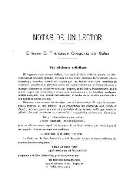 El buen D. Francisco Gregorio de Salas / José María de Cossío | Biblioteca Virtual Miguel de Cervantes