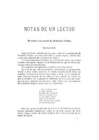 En torno a la poesía de Meléndez Valdés / José María de Cossío | Biblioteca Virtual Miguel de Cervantes