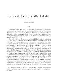 La Avellaneda y sus versos (Continuación) / Alberto López Argüello | Biblioteca Virtual Miguel de Cervantes