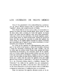 Los "Agüelos" de Nuevo Méjico / Aurelio Macedonio Espinosa | Biblioteca Virtual Miguel de Cervantes