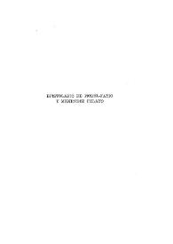 Epistolario de Morel-Fatio y Menéndez Pelayo / Enrique Sánchez Reyes | Biblioteca Virtual Miguel de Cervantes