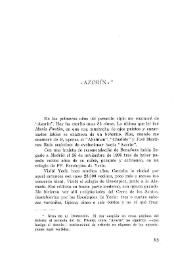 "Azorín" / Camille Pitollet | Biblioteca Virtual Miguel de Cervantes