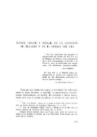 Ritmo, color y paisaje en la Chanson de Roland y en el Poema del Cid / Luis L. Cortés y Vázquez | Biblioteca Virtual Miguel de Cervantes