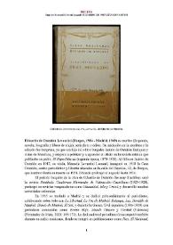 Eduardo de Ontañón Levantini (Burgos, 1904 - Madrid, 1949) [Semblanza] / Ángeles Ezama Gil | Biblioteca Virtual Miguel de Cervantes