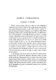Almas paralelas: Marcelino y Enrique / Gerardo Diego | Biblioteca Virtual Miguel de Cervantes