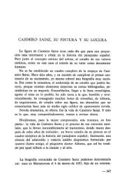 Casimiro Sainz, su pintura y su locura / José Simón Cabarga | Biblioteca Virtual Miguel de Cervantes