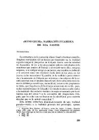 "Mano Cruel", narración picaresca de Roa Bastos / J. Rodríguez Richart | Biblioteca Virtual Miguel de Cervantes