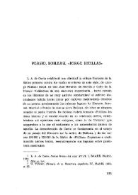 Persio, Boileau, «Jorge Pitillas» / Ignacio Prat | Biblioteca Virtual Miguel de Cervantes