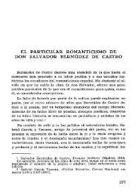 El particular romanticismo de don Salvador Bermúdez de Castro / Agnes L. Dimitrou | Biblioteca Virtual Miguel de Cervantes