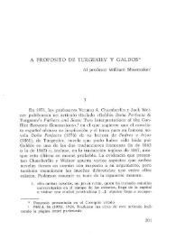 A propósito de Turgeniev y Galdós / Rodolfo Cardona | Biblioteca Virtual Miguel de Cervantes
