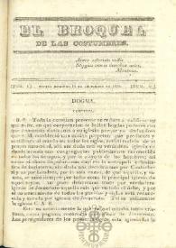 El Broquel de las Costumbres. Tomo I, núm. 41, domingo 14 de diciembre de 1834 | Biblioteca Virtual Miguel de Cervantes