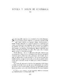 Novela y dolor de Guatemala / por Luis Aycinena | Biblioteca Virtual Miguel de Cervantes