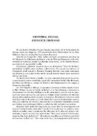 Cristóbal Cuevas, eminente filólogo / Antonio A. Gómez Yebra | Biblioteca Virtual Miguel de Cervantes