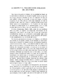 La muerte y el fracaso como anulación del sacrificio / Eugenio Cobo | Biblioteca Virtual Miguel de Cervantes