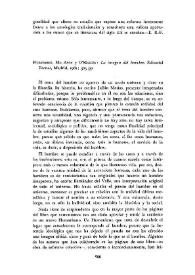 Fitzsimons, McAvoy y O'Malley: "La imagen del hombre". Editorial Tecnos, Madrid, 1967; 503 pp. / José María Nin de Cardona | Biblioteca Virtual Miguel de Cervantes