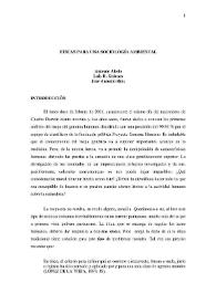 Éticas para una sociología ambiental / Antonio Aledo; Luis R. Galanes; José Antonio Ríos | Biblioteca Virtual Miguel de Cervantes