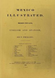 Mexico illustrated, with descriptive letter-press, in English and Spanish  / by John Phillips | Biblioteca Virtual Miguel de Cervantes