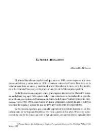 El primer liberalismo  / Alberto Gil Novales | Biblioteca Virtual Miguel de Cervantes