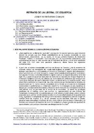 Retrato de un liberal de izquierda / Joaquín Varela Suanzes-Carpegna | Biblioteca Virtual Miguel de Cervantes