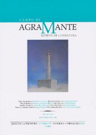 Campo de Agramante : revista de literatura. Núm. 27 (invierno-primavera 2018) | Biblioteca Virtual Miguel de Cervantes