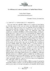 La biblioteca de autores catalanes de Emilia Pardo Bazán / Marisa Sotelo Vázquez | Biblioteca Virtual Miguel de Cervantes