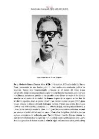 Jorge Abelardo Ramos [editor] (Buenos Aires, 1921-1994) [Semblanza]
 / Martín Ribadero | Biblioteca Virtual Miguel de Cervantes