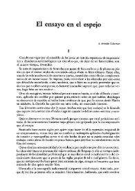 El ensayo en el espejo / Santiago Kovadloff | Biblioteca Virtual Miguel de Cervantes
