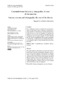 Costumbrismo literario y etnografía: el caso de las marzas / Raquel Gutiérrez Sebastián | Biblioteca Virtual Miguel de Cervantes