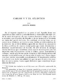 Carlos V y el Atlántico / Joseph Pérez | Biblioteca Virtual Miguel de Cervantes