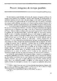 Proust: imágenes de tiempo perdido / Valeriano Bozal | Biblioteca Virtual Miguel de Cervantes