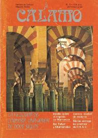 Cálamo : revista de cultura hispano-árabe. Núm. 5, abril-mayo-junio 1985 | Biblioteca Virtual Miguel de Cervantes