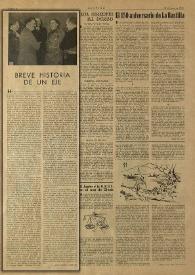 Breve historia de un Eje / por Juan Ramón Masoliver | Biblioteca Virtual Miguel de Cervantes