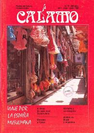 Cálamo : revista de cultura hispano-árabe. Núm. 9, abril-mayo-junio 1986 | Biblioteca Virtual Miguel de Cervantes
