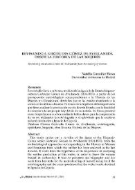Revisando a Gertrudis Gómez de Avellaneda desde la historia de la mujeres / Natalia González Heras | Biblioteca Virtual Miguel de Cervantes